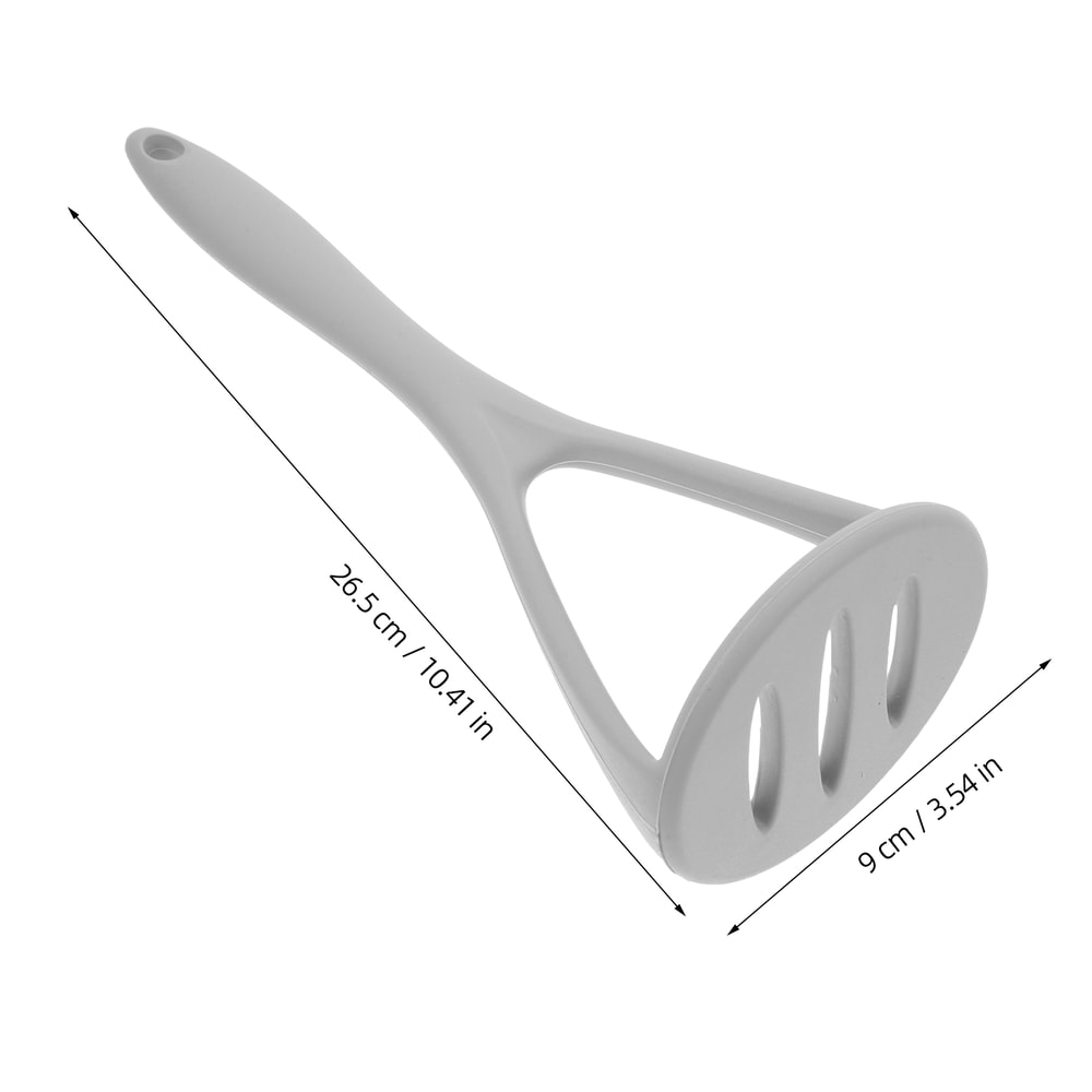 Ergonomic Silicone Potato Masher Lightweight Nonstick Vegetable Masher For Smooth Purees 6