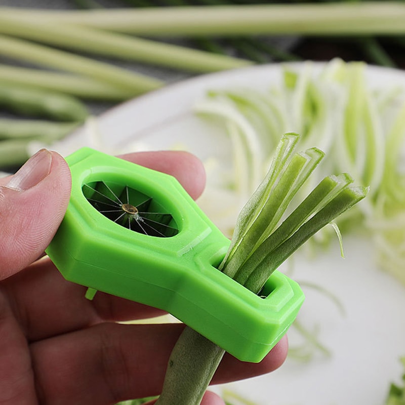 Stainless Steel Green Onion Cutter Scallion Slicer For Quick Even Vegetable Prep 1