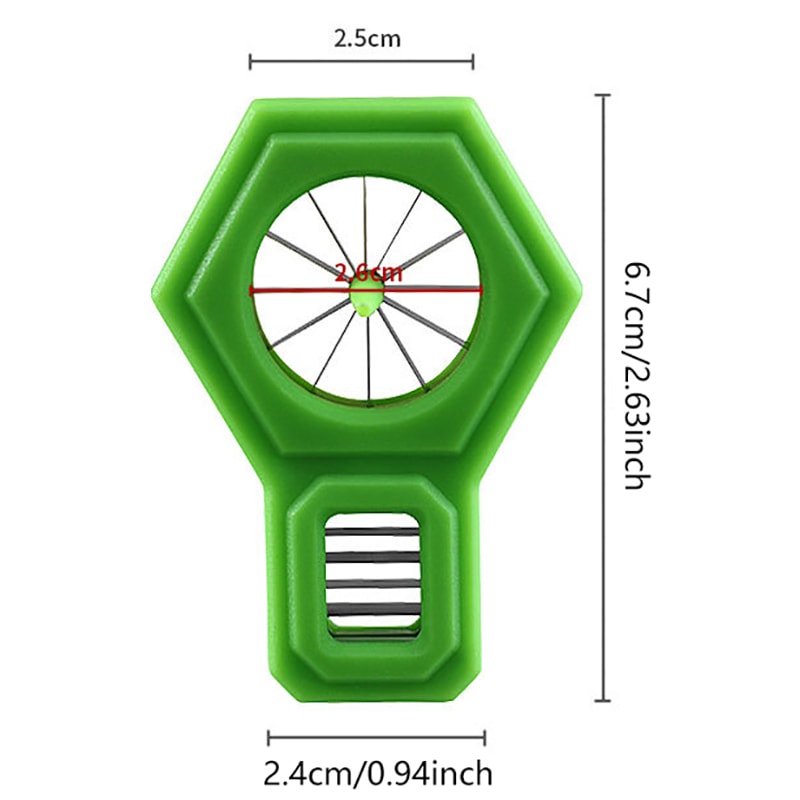 Stainless Steel Green Onion Cutter Scallion Slicer For Quick Even Vegetable Prep 5