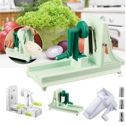 multi blade vegetable spiral slicer heavy duty veggie spiralizer cutter