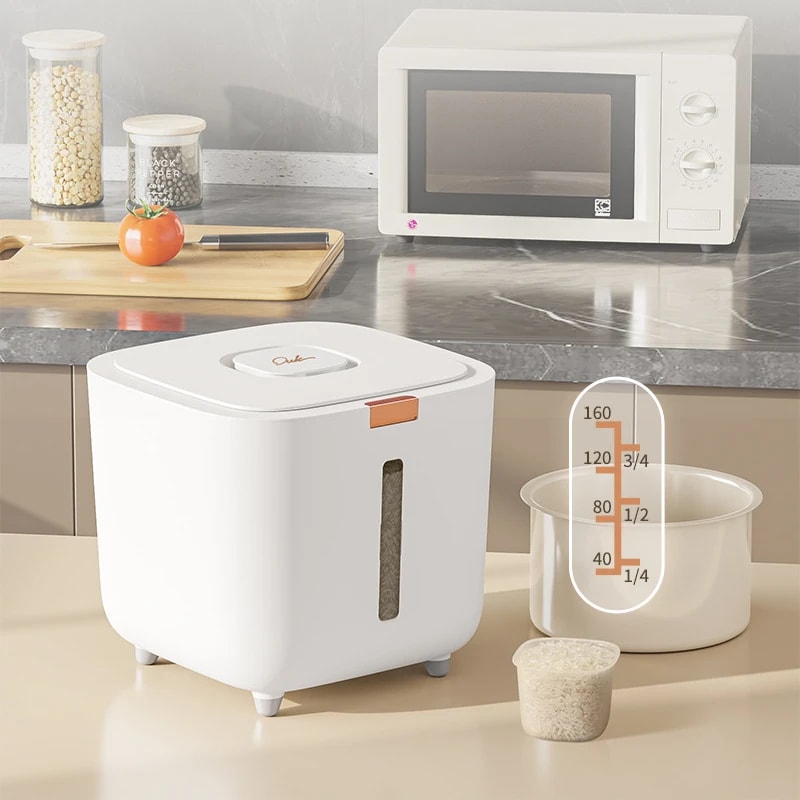 Airtight Rice Storage Container Large Capacity Moisture Proof Grain Storage Box With Lid 3