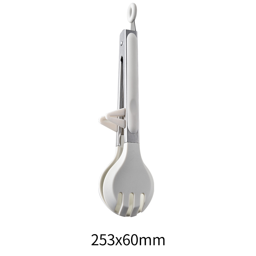 Premium Stainless Steel & Silicone Kitchen Tongs for BBQ, Baking & Camping
