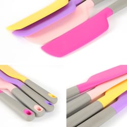 high-heat silicone spatula set non stick baking scraper for cooking and pastry