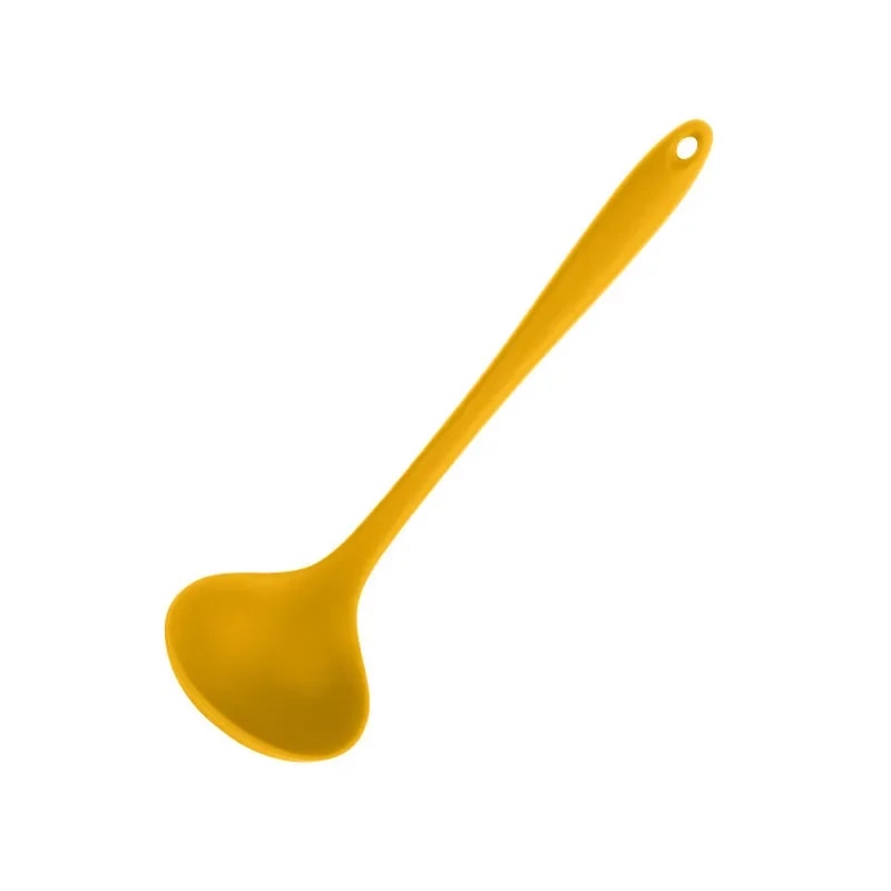 Heat Resistant Silicone Kitchen Utensil Set Non Stick Cooking Tools with Ergonomic Grip