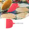 Jumbo Heat Resistant Spatula With Wide Head Durable Nylon Pancake Spatula For Effortless Flipping 0