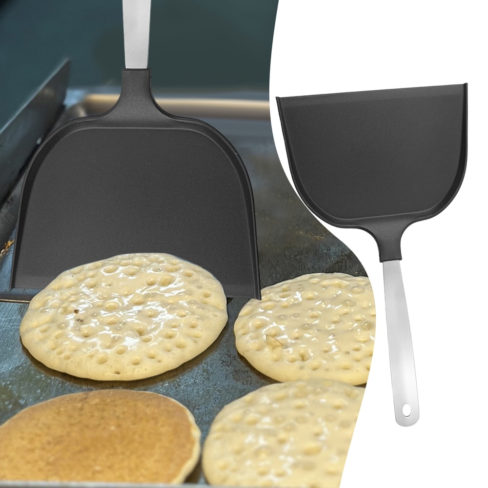 Jumbo Heat Resistant Spatula With Wide Head Durable Nylon Pancake Spatula For Effortless Flipping 1