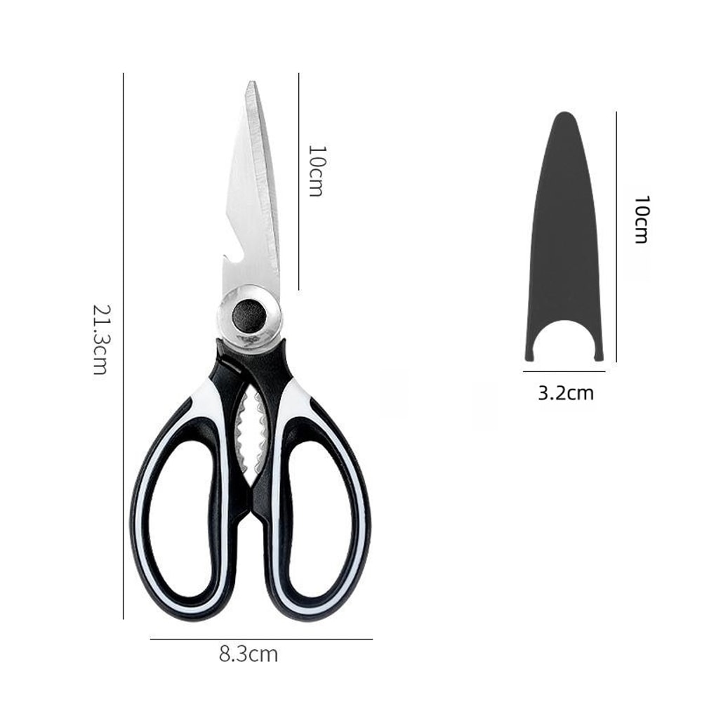 HighPerformance Stainless Steel Kitchen Scissors For Meat Poultry Everyday Cutting 5