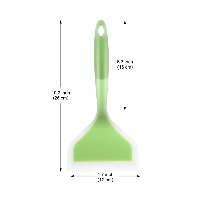 Silicone Nonstick Spatula Set Heat Resistant Pancake Omelette Turner