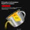 Stainless Steel Fat Separator Jug with Strainer Grease Separator for Healthy Cooking