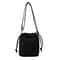 Korean Style Bucket Bag Drawstring Shoulder Crossbody for Women