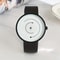 Classic Edge men analog quartz watch with Leather Strap and Sport Casual Design