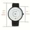 Classic Edge men analog quartz watch with Leather Strap and Sport Casual Design