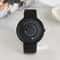 Classic Edge men analog quartz watch with Leather Strap and Sport Casual Design