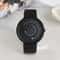 Classic Edge men analog quartz watch with Leather Strap and Sport Casual Design