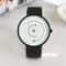 Classic Edge men analog quartz watch with Leather Strap and Sport Casual Design
