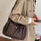 Korean Nylon Shoulder Bag Pleated Cloud Crossbody Tote For Women 2