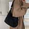 Korean Nylon Shoulder Bag Pleated Cloud Crossbody Tote For Women 6