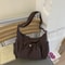 Korean Nylon Shoulder Bag Pleated Cloud Crossbody Tote For Women 7