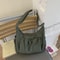 Korean Nylon Shoulder Bag Pleated Cloud Crossbody Tote For Women 9