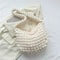 Pleated Plaid Crossbody Bag Large Capacity Quilted Shoulder Tote for Women