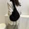 Pleated Plaid Crossbody Bag Large Capacity Quilted Shoulder Tote for Women