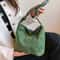 Retro Suede Handbag Large Capacity Purse Korean Style Shoulder Bag For Women 1