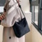Retro Suede Handbag Large Capacity Purse Korean Style Shoulder Bag For Women 3