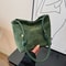Retro Suede Handbag Large Capacity Purse Korean Style Shoulder Bag For Women 10