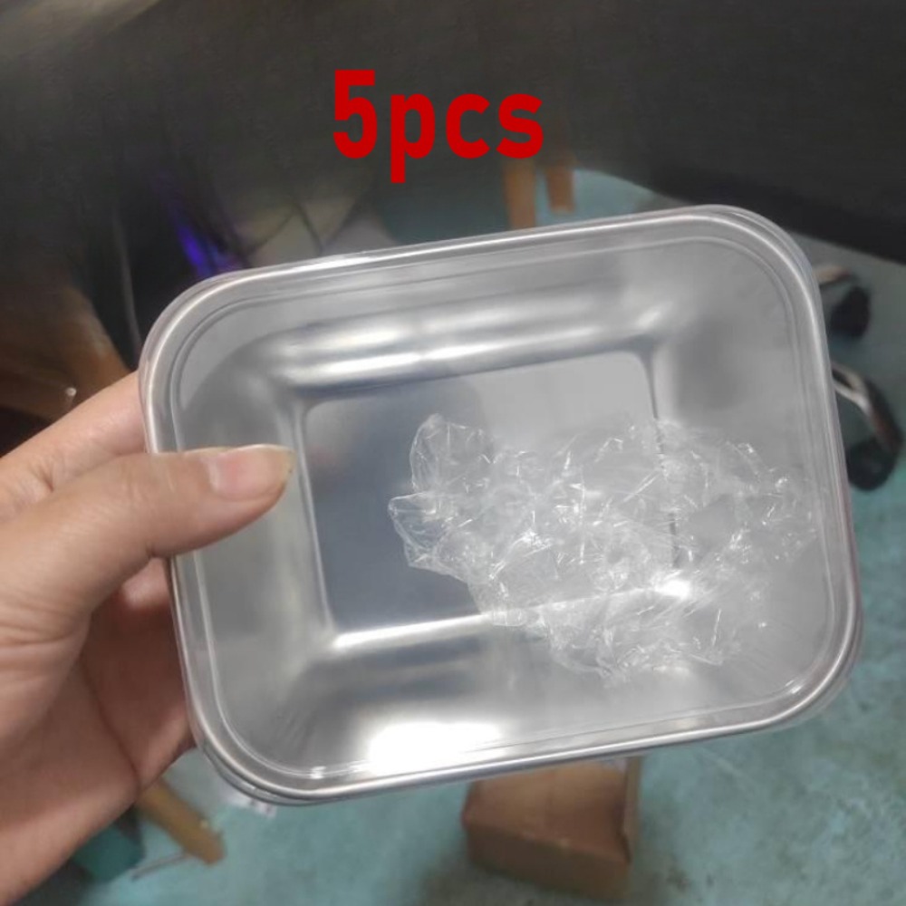 Airtight Stainless Steel Food Containers Set for Meal Prep and Travel