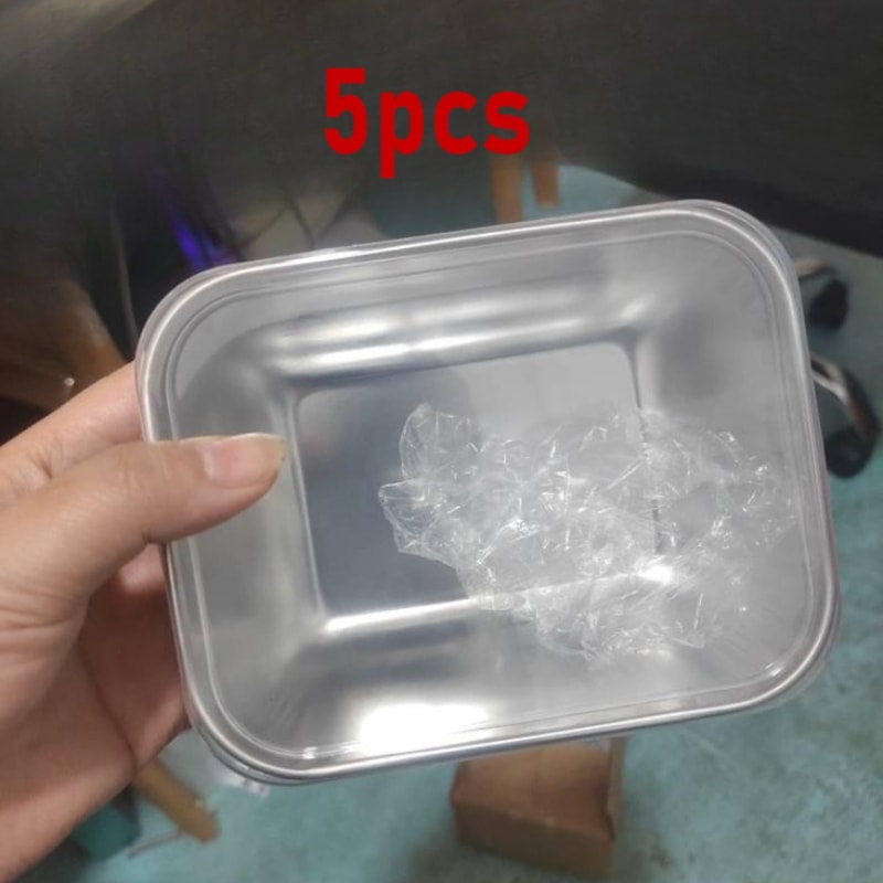 Airtight Stainless Steel Food Containers Set for Meal Prep and Travel