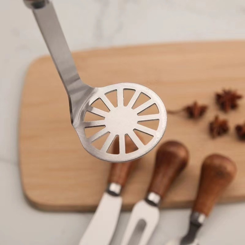Stainless Steel Potato Ricer & Masher Press for Smooth Mash and Easy Prep