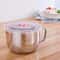 Stainless Steel Ramen Bowl With Lid Large Capacity Leak Proof Soup Container 4