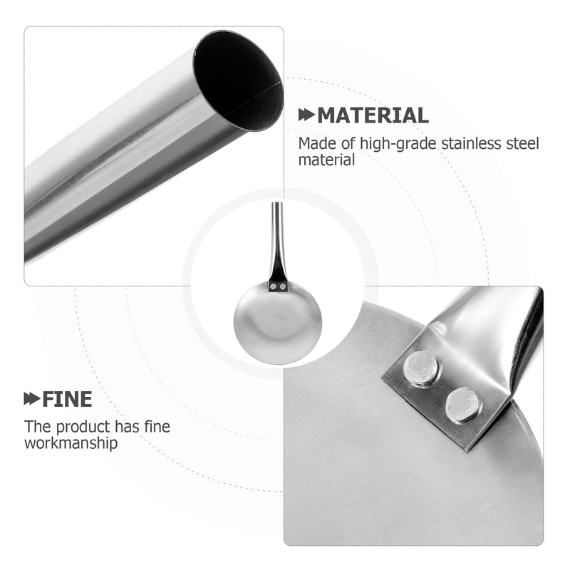 Stainless Steel Tofu Scoop Ladle Multipurpose Rice and Soup Spoon