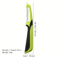 high-precision stainless steel vegetable peeler for potatoes, fruits and kitchen prep