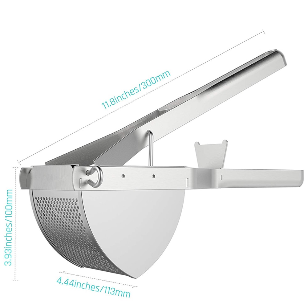 HighPressure Stainless Steel Potato Ricer For Smooth Mash Baby Food 3