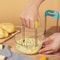 Stainless Steel Potato Masher Press Compact Manual Food Masher For Baby Food Kitchen Use 1