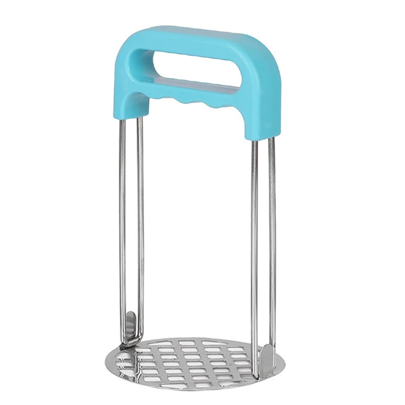 Stainless Steel Potato Masher Press Compact Manual Food Masher For Baby Food Kitchen Use 9