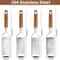 Premium Cheese Grater With Natural Wood Handle Stainless Steel Zester 1