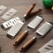 Premium Cheese Grater With Natural Wood Handle Stainless Steel Zester 5