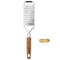 Premium Cheese Grater With Natural Wood Handle Stainless Steel Zester 4