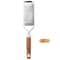 Premium Cheese Grater With Natural Wood Handle Stainless Steel Zester 6