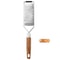 Premium Cheese Grater With Natural Wood Handle Stainless Steel Zester 6