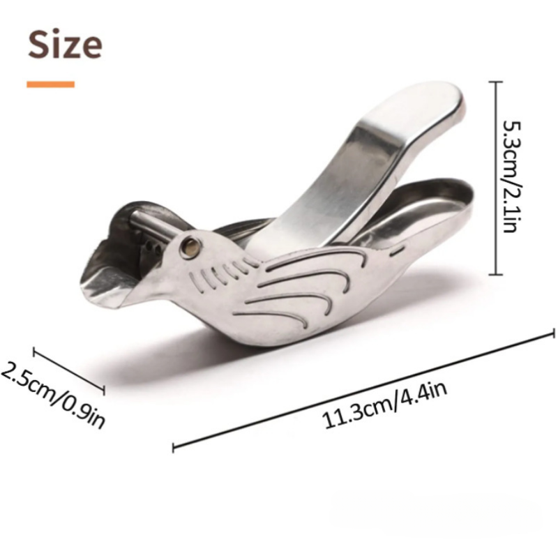 BirdShaped Stainless Steel Lemon Squeezer Juicer For Kitchen Tea 1