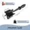 Ergonomic Meat Chopper for Ground Beef Blade Hamburger Masher Tool