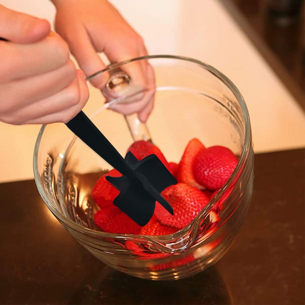 Ergonomic Meat Chopper for Ground Beef Blade Hamburger Masher Tool