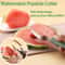 Premium Watermelon Slicer Cutter Tool With Fork Stainless Steel Fruit Cutting Tool 2
