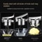 Stainless Steel Manual Juicer for Fruits & Vegetables – Multifunctional Squeezer
