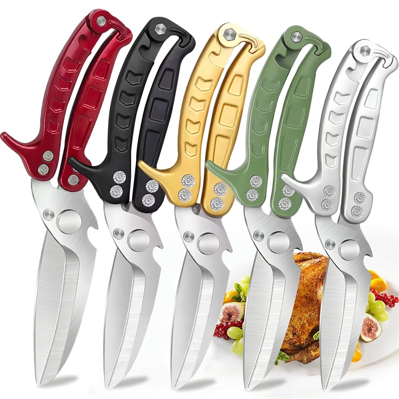 Premium Multi-Functional Kitchen & Chicken Bone Scissors for Cooking