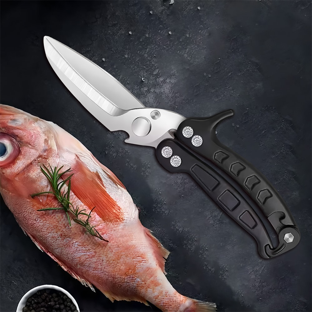 Premium Multi-Functional Kitchen & Chicken Bone Scissors for Cooking
