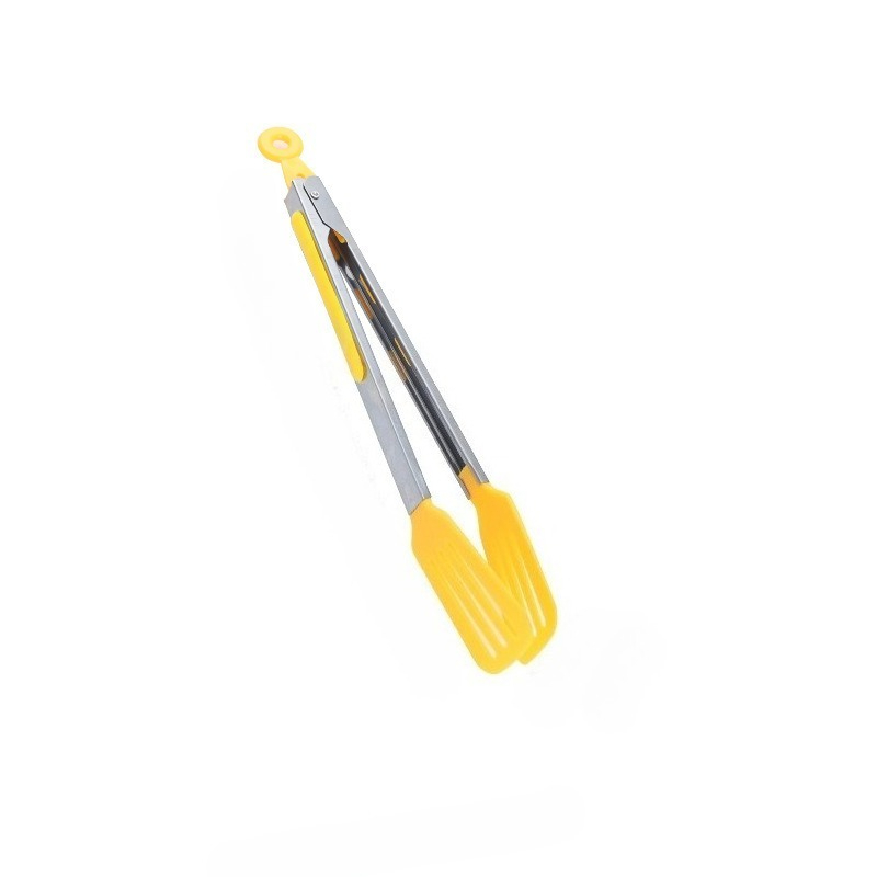 Premium Silicone BBQ Grilling Tongs Heat Resistant, Non Stick Kitchen & Outdoor Cooking Tool